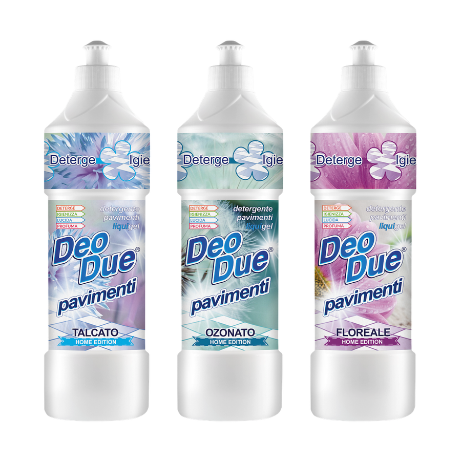 DEO DUE PAVIMENTI 750 ML (Confezione da 6 pezzi) 