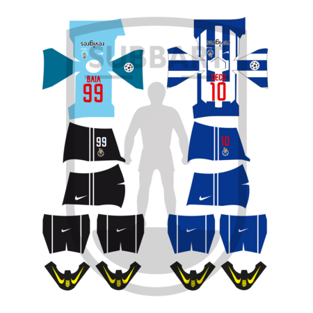 DECALS PORTO FINALE CHAMPIONS 2004