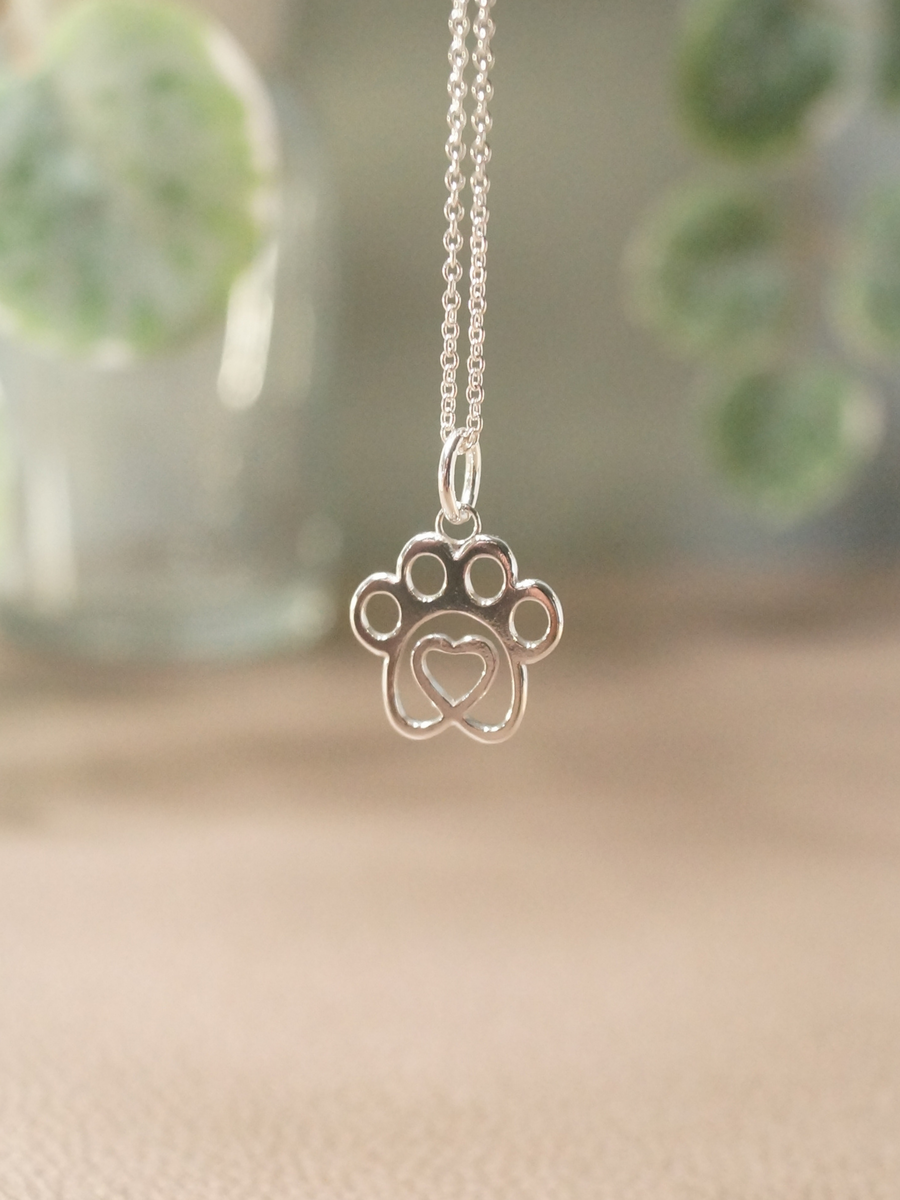 Eternal heartfelt paw (M), ciondolo