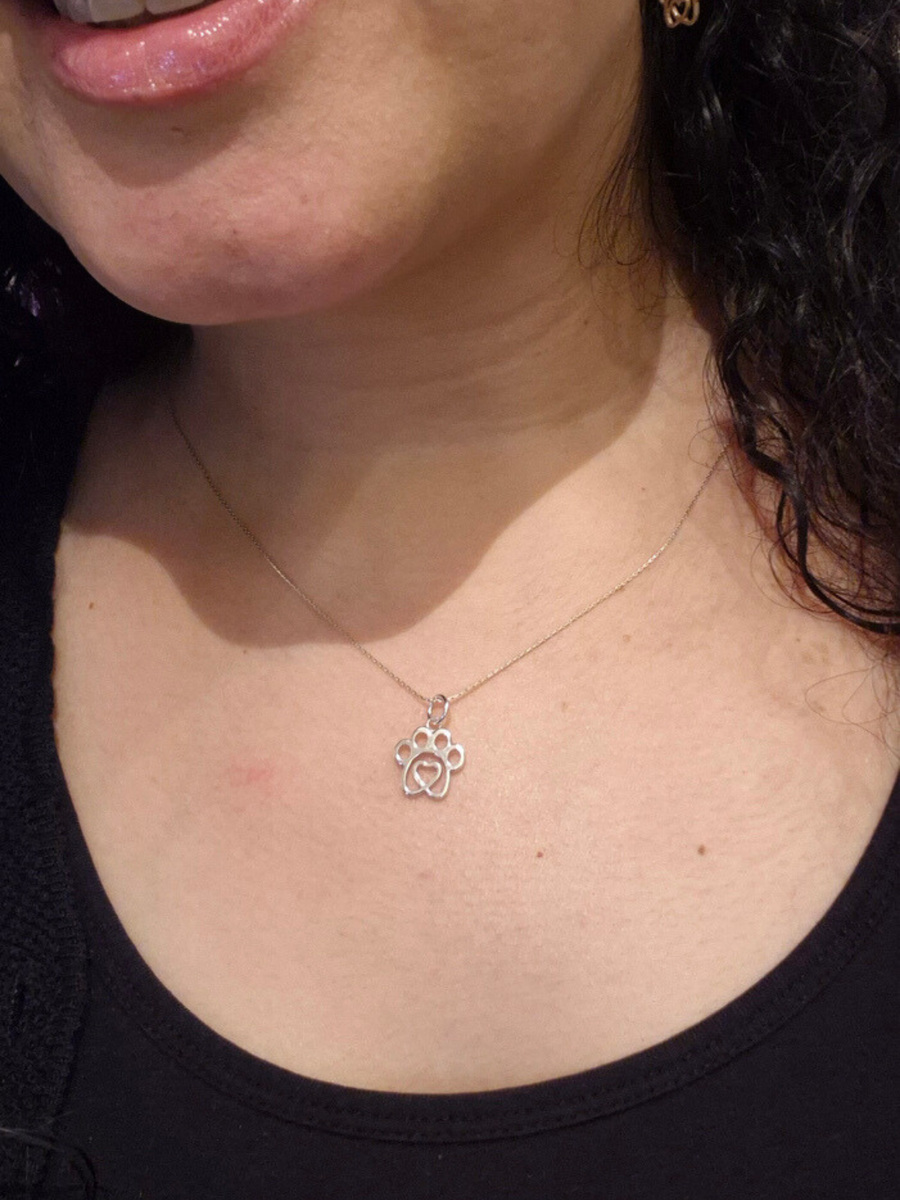 Eternal heartfelt paw (M), ciondolo