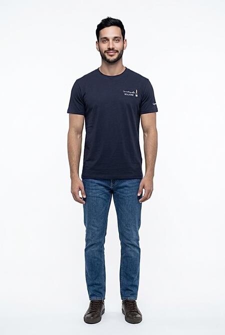 Superculture T-shirt Bollicine Blu