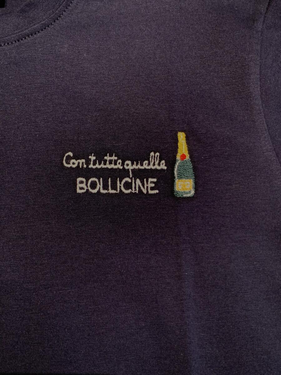 Superculture T-shirt Bollicine Blu