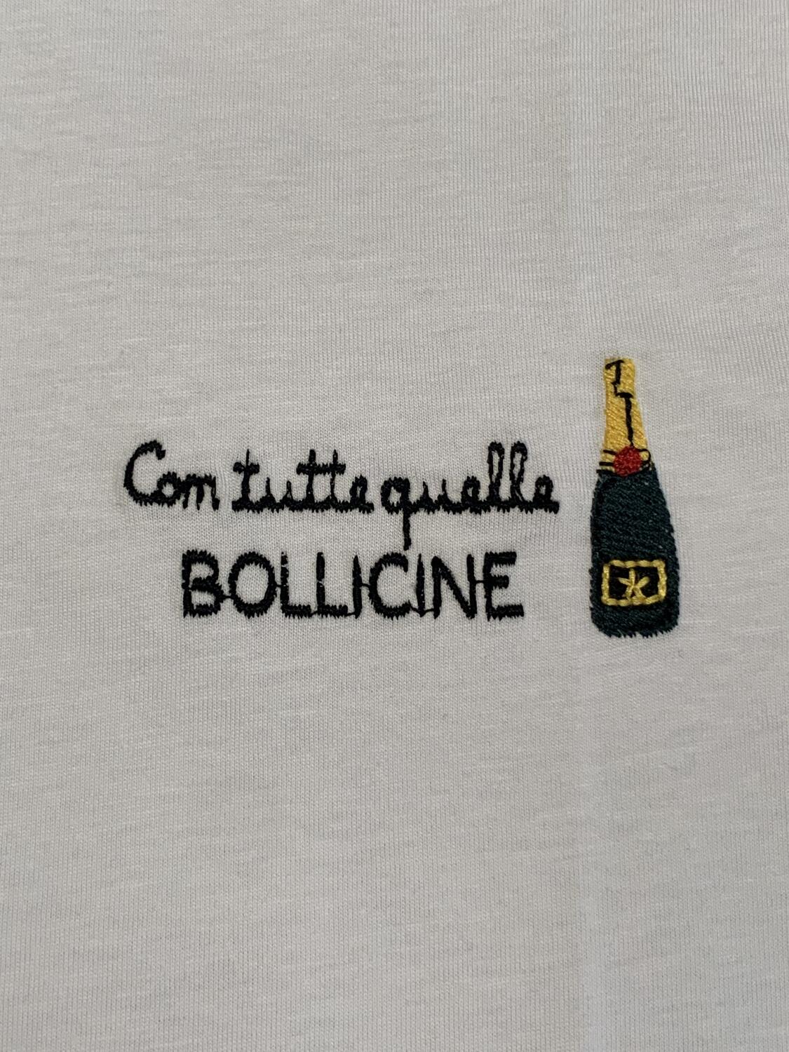 Superculture T-shirt Bollicine Bianco
