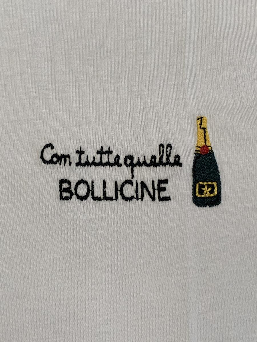 Superculture T-shirt Bollicine Bianco