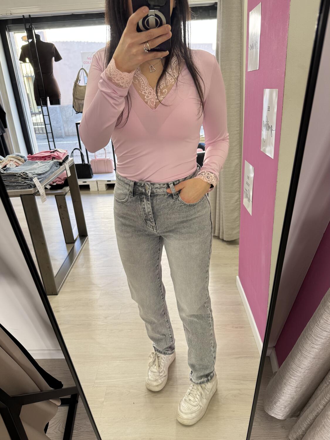 NOVITÀ Jeans mom fit grigio