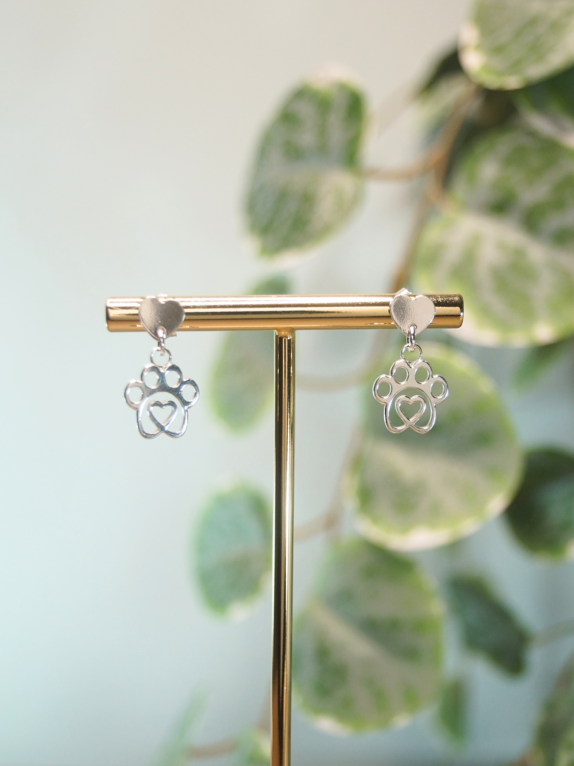 Eternal Heartfelt Paw, orecchini pendenti