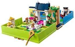 LEGO Disney L'Avventura nel Libro delle Fiabe di Peter Pan e Wendy, Set di Giochi da Viaggio per Bambini dai 5 Anni con Micro Bamboline e Nave Pirata 43220