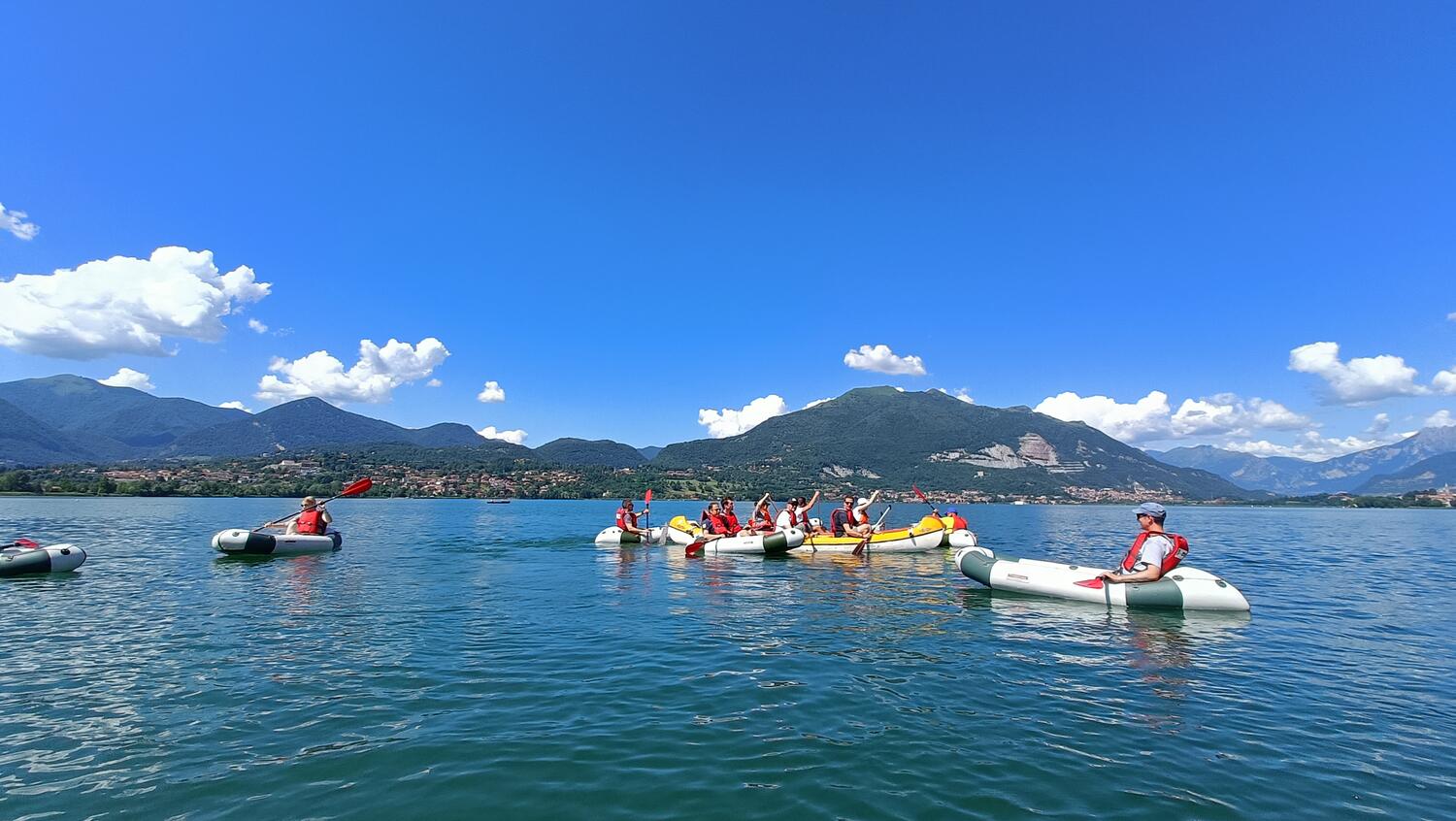 Alba in packraft -  su richiesta