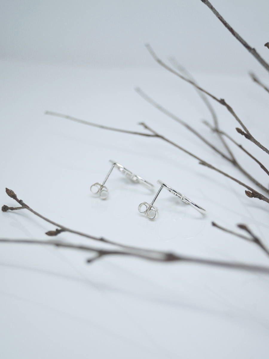 Huellita EN Corazón, Aretes