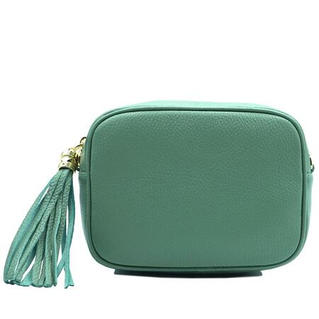 Borsa a tracolla in vera pelle Made in italy MENTA