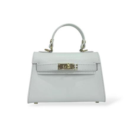 Borsetta in vera pelle soffiano con tracolla made in Italy 