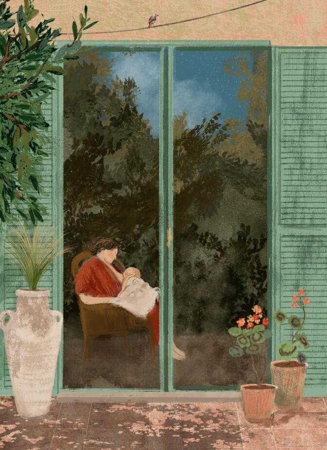 Lida Ziruffo, stampa fine art firmata A3 (42 x 29,7 cm): Summer '25