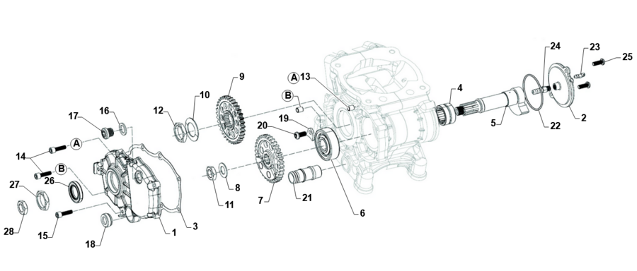 CUSCINETTO A RULLINI TM 22/30/16
