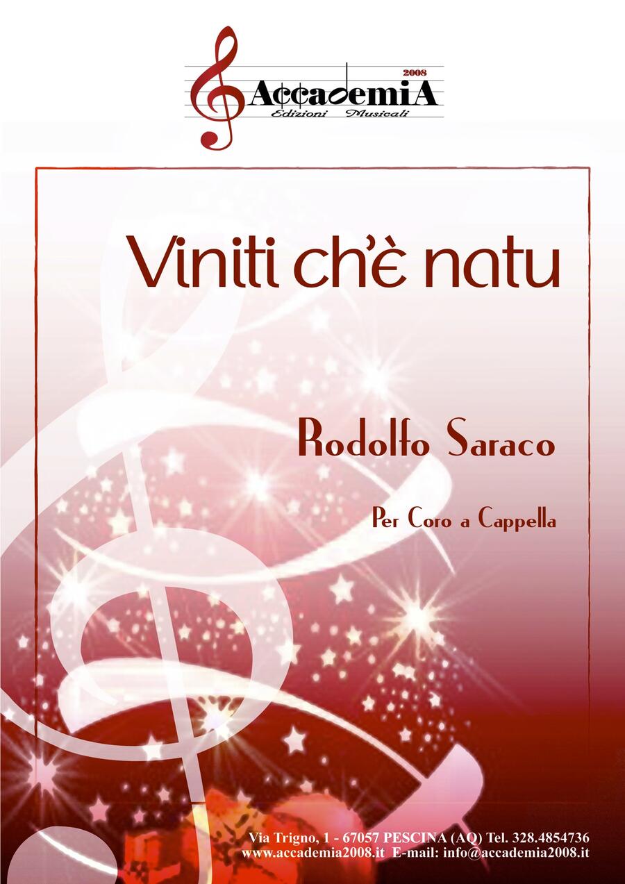 VINITI CH'È NATU (Coro a Cappella) - Rodolfo Saraco