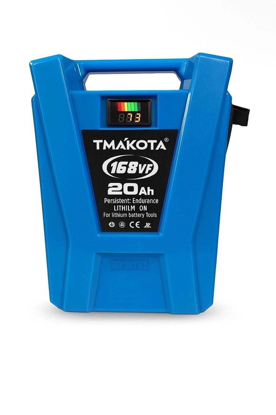 Batteria con attacco tipo makita a zaino per utensili spalla da 168vf(21v) 20 Ah
