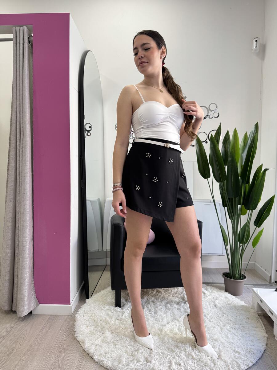 NOVITÀ Panta gonna con applicazioni