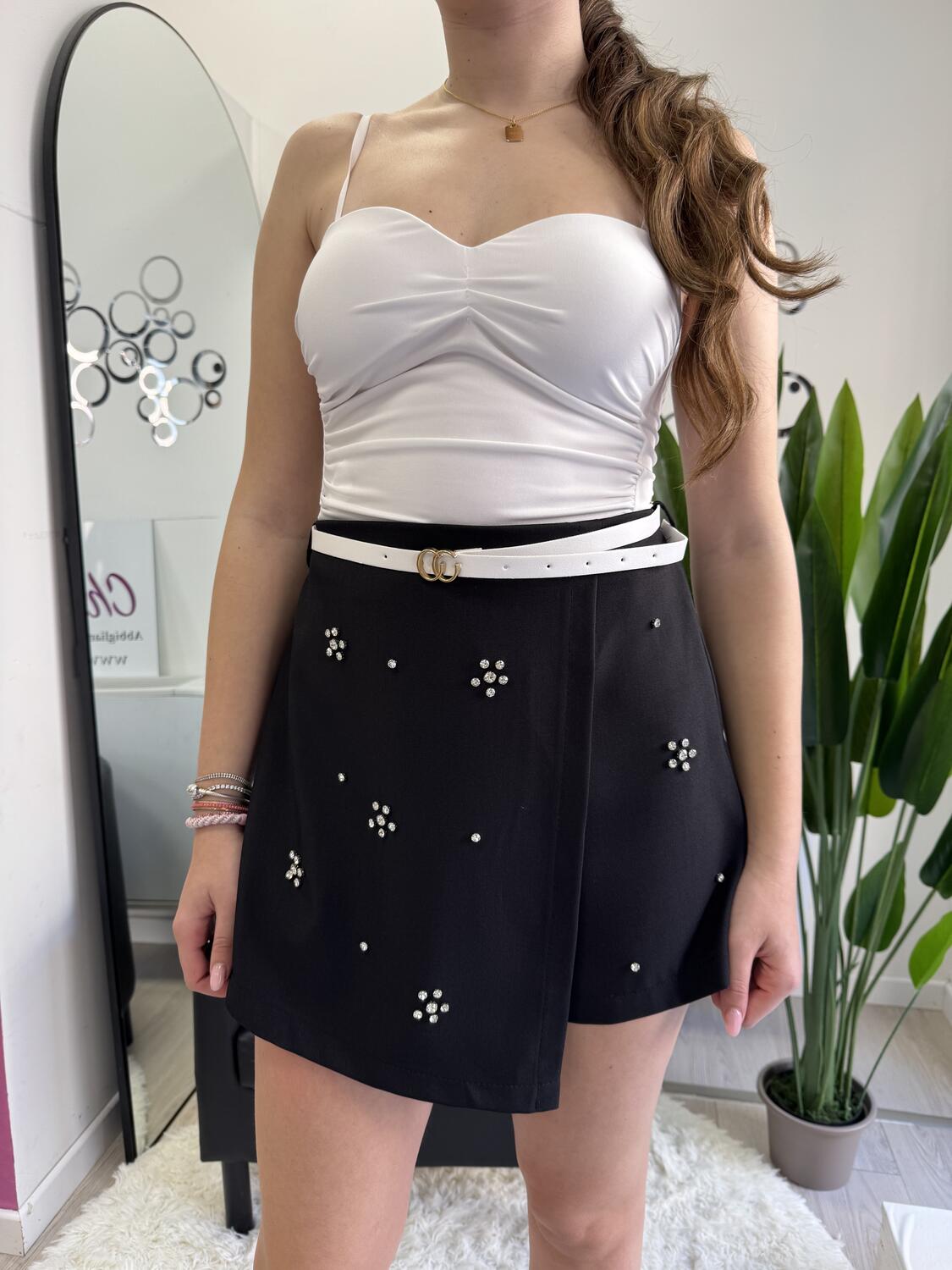 NOVITÀ Panta gonna con applicazioni