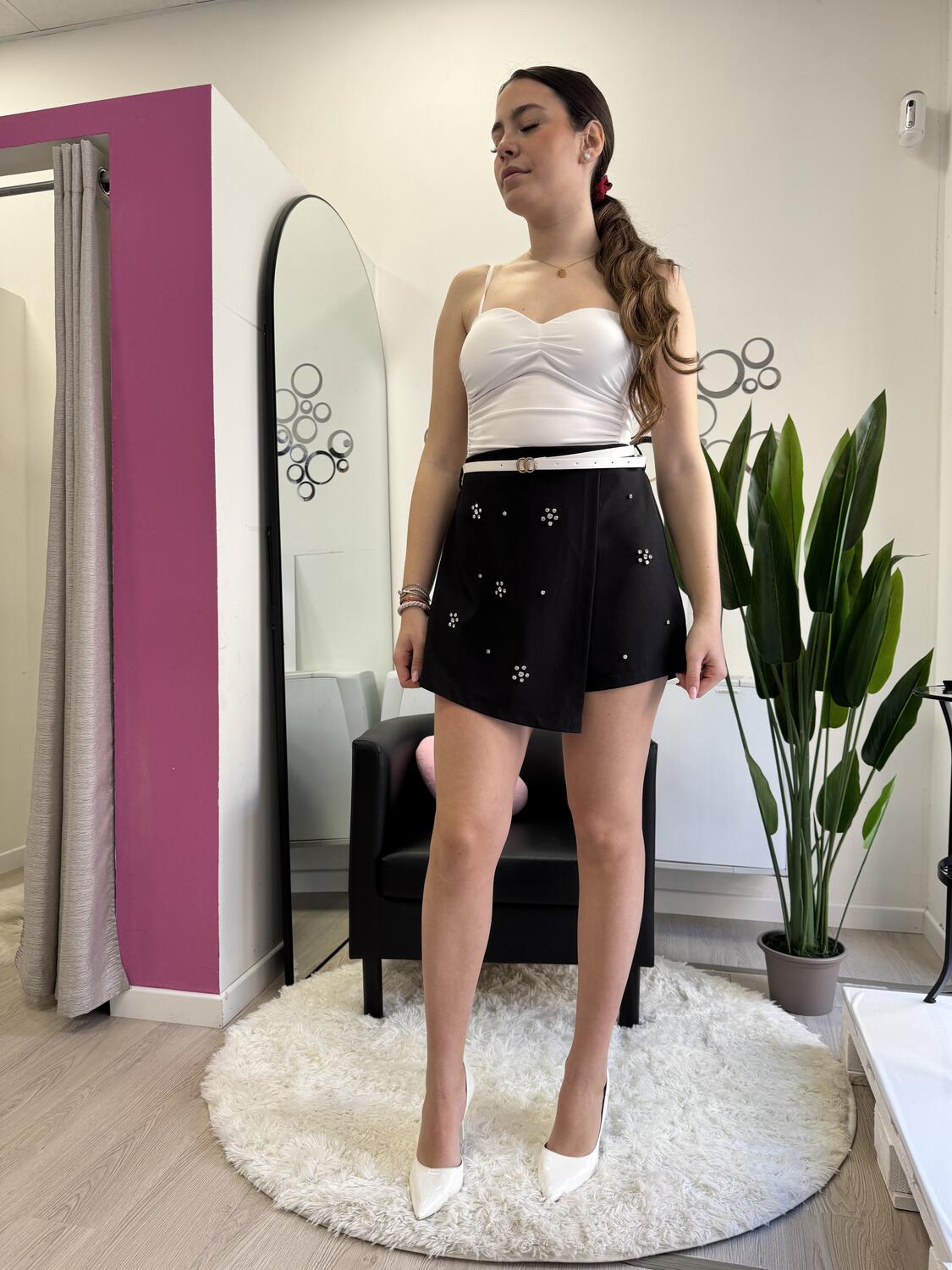 NOVITÀ Panta gonna con applicazioni