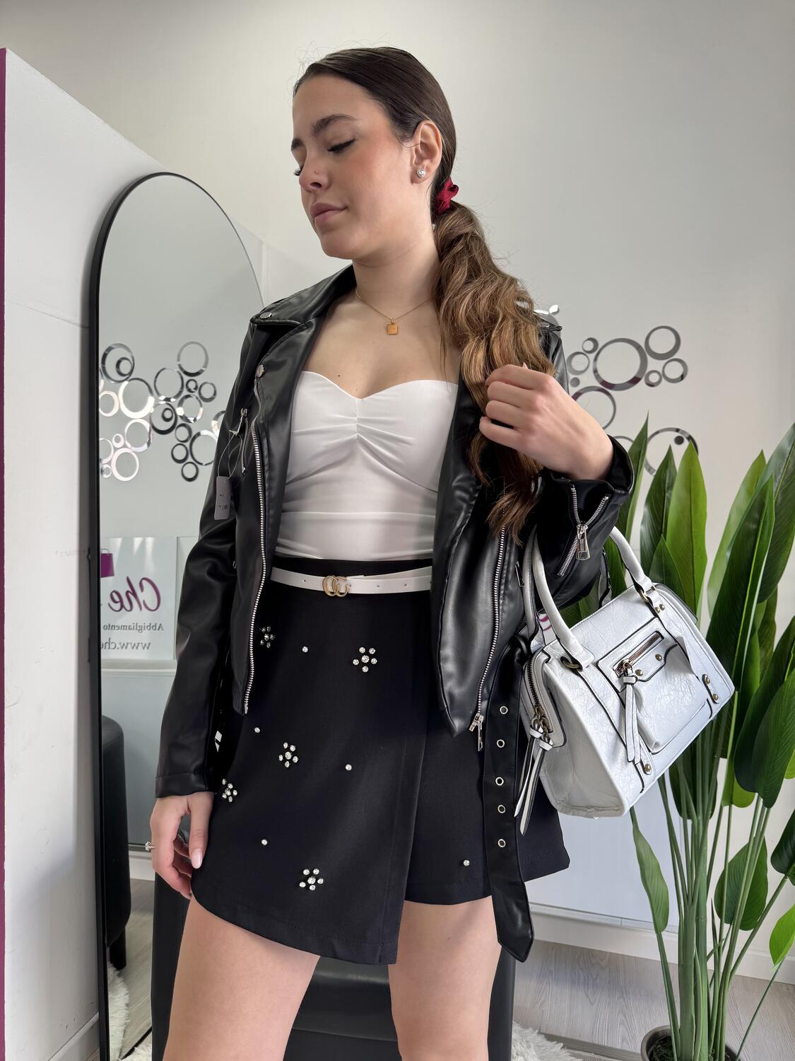 NOVITÀ Panta gonna con applicazioni