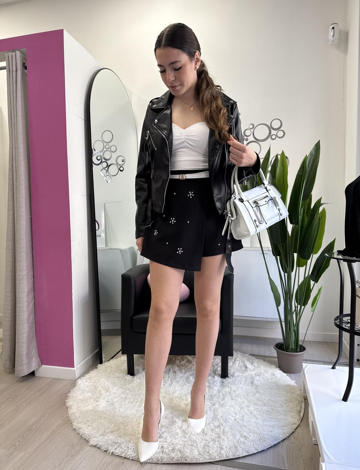 NOVITÀ Panta gonna con applicazioni