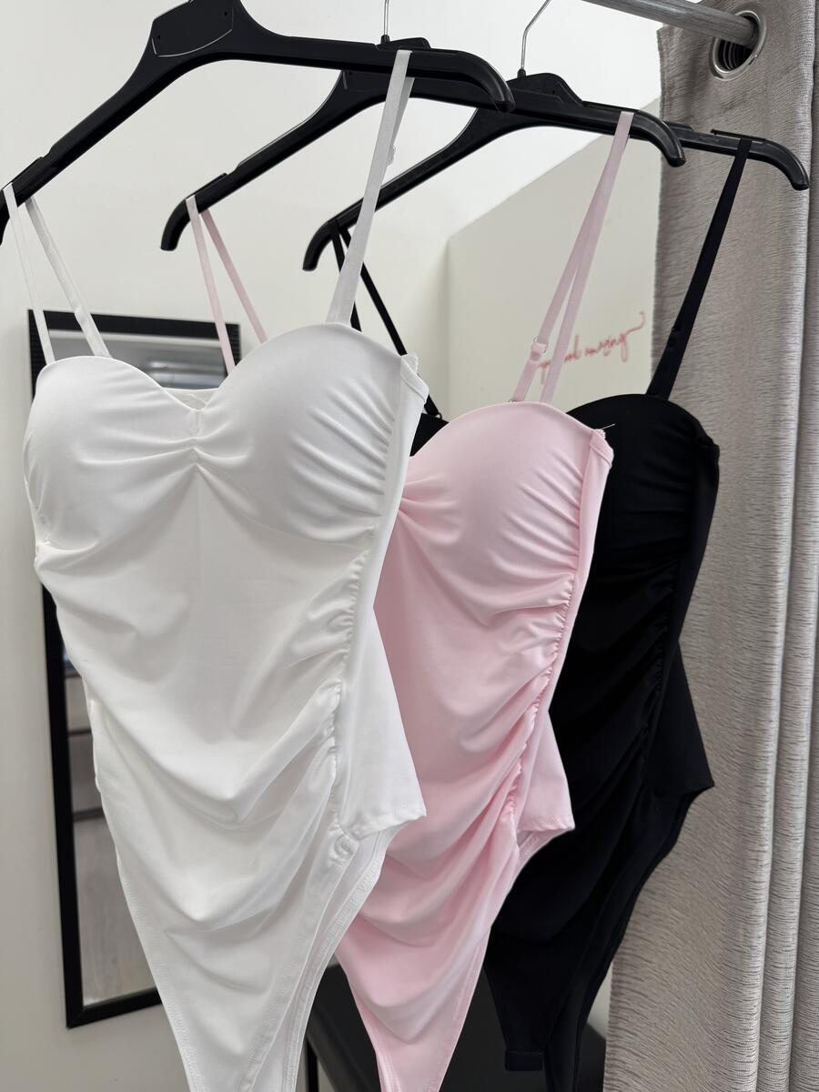 NOVITÀ Body con bretelline sottili