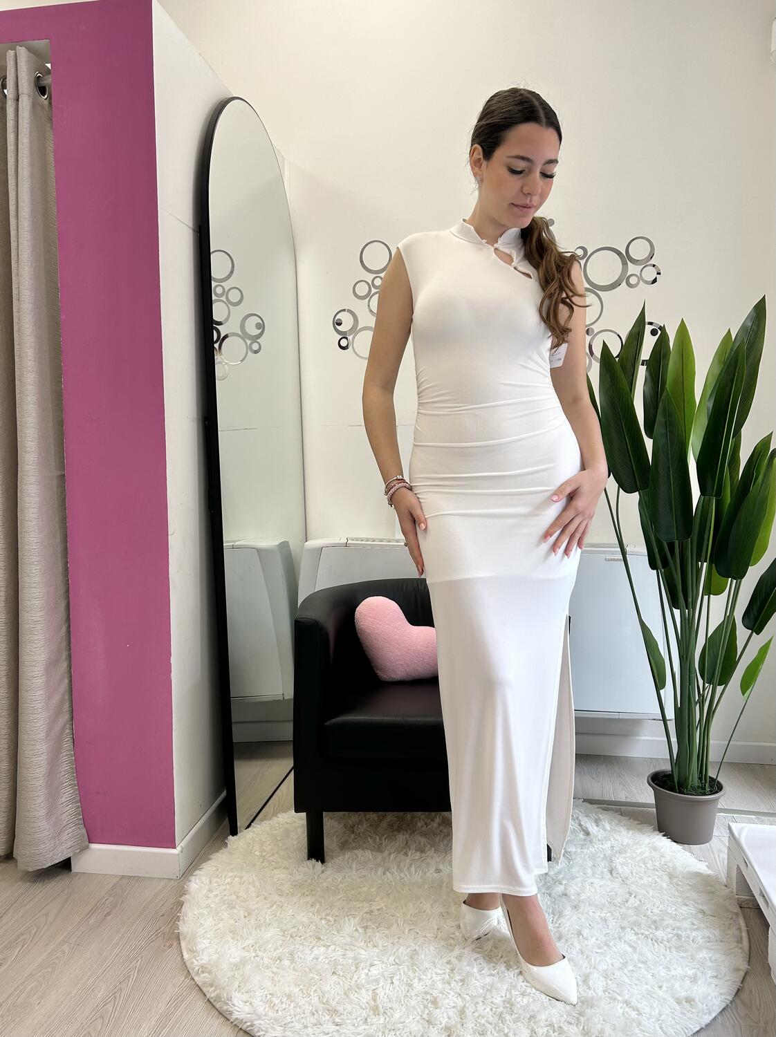 NOVITÀ Abito lungo collo alla coreana