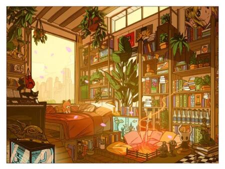 PAIHEME STUDIO, stampa 50x70 cm: LOFI DAY