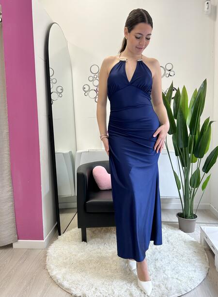 NOVITÀ Abito lungo con collana