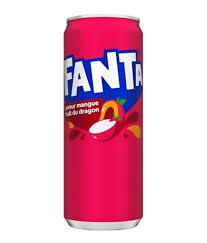 Fanta mango e dragon fruit 330ml