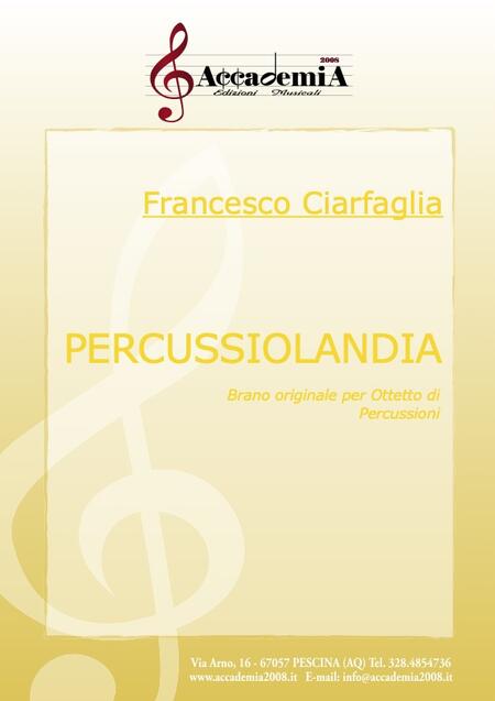 PERCUSSIOLANDIA (Percussioni) - Francesco Ciarfaglia