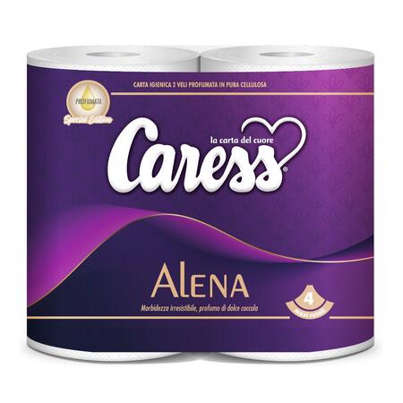 CARESS CARTA IGIENICA 4 ROTOLI 2 VELI ALENA  (Confezione da 20 pezzi) 