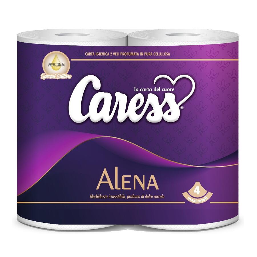 CARESS CARTA IGIENICA 4 ROTOLI 2 VELI ALENA  (Confezione da 20 pezzi) 
