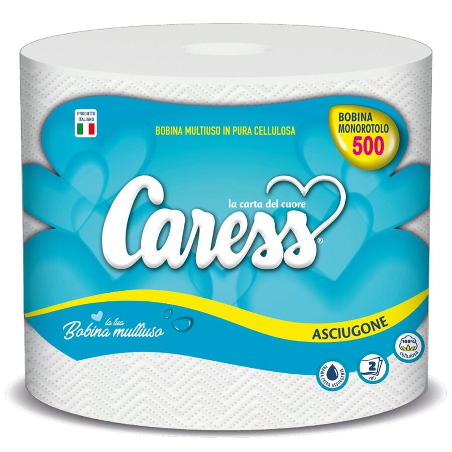 CARESS BOBINA 1 ROTOLO 2 VELI (Confezione da 12 pezzi) 