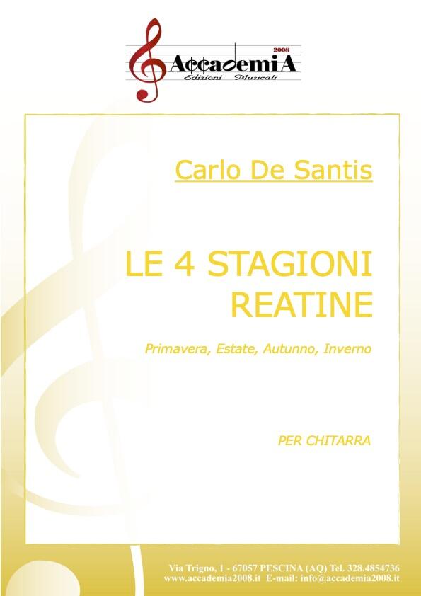 LE 4 STAGIONI REATINE (Chitarra) - Carlo De Santis