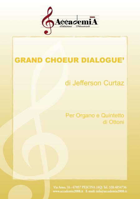 GRAND CHOEUR DIALOGUÈ (Formazioni Miste) - Jefferson Curtaz