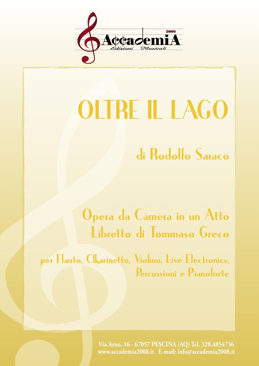 OLTRE IL LAGO (Formazioni Miste) - Rodolfo Saraco / Tommaso Greco