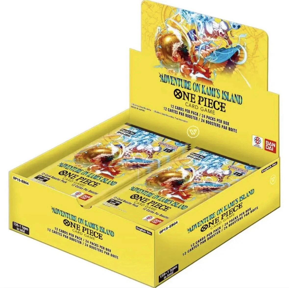 One piece OP15 booster box ENG adventure on kami's island PREORDINE