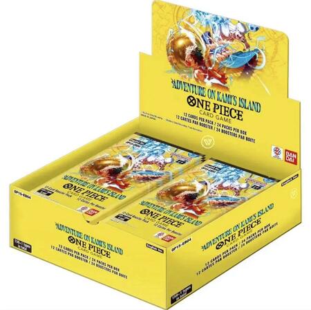 One piece OP15 booster box ENG adventure on kami's island PREORDINE