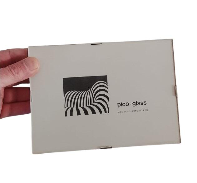 Pico-Glass 13x18 – Set 4 Cornici Professionali con Vetro Antiriflesso (Vintage Stock)