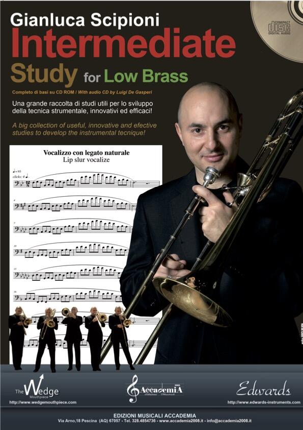 INTERMEDIATE STUDY FOR LOW BRASS (Metodo per Trombone) - Gianluca Scipioni