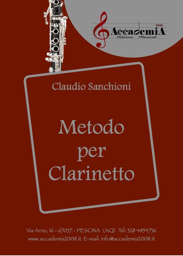 METODO PER CLARINETTO (Metodo per Clarinetto) - Claudio Sanchioni