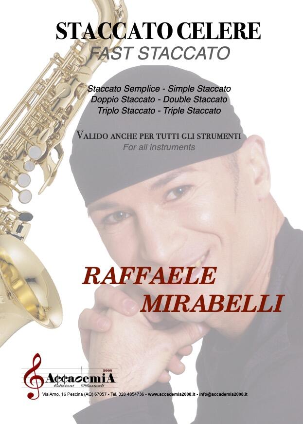 STACCATO CELERE (Metodo per tutti gli strumenti a fiato) - Raffaele Mirabelli