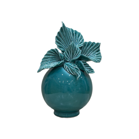 Sharon Italia - Profumatore Ambiente Collezione Monè in Porcellana Ottanio - Ø7xH20 cm