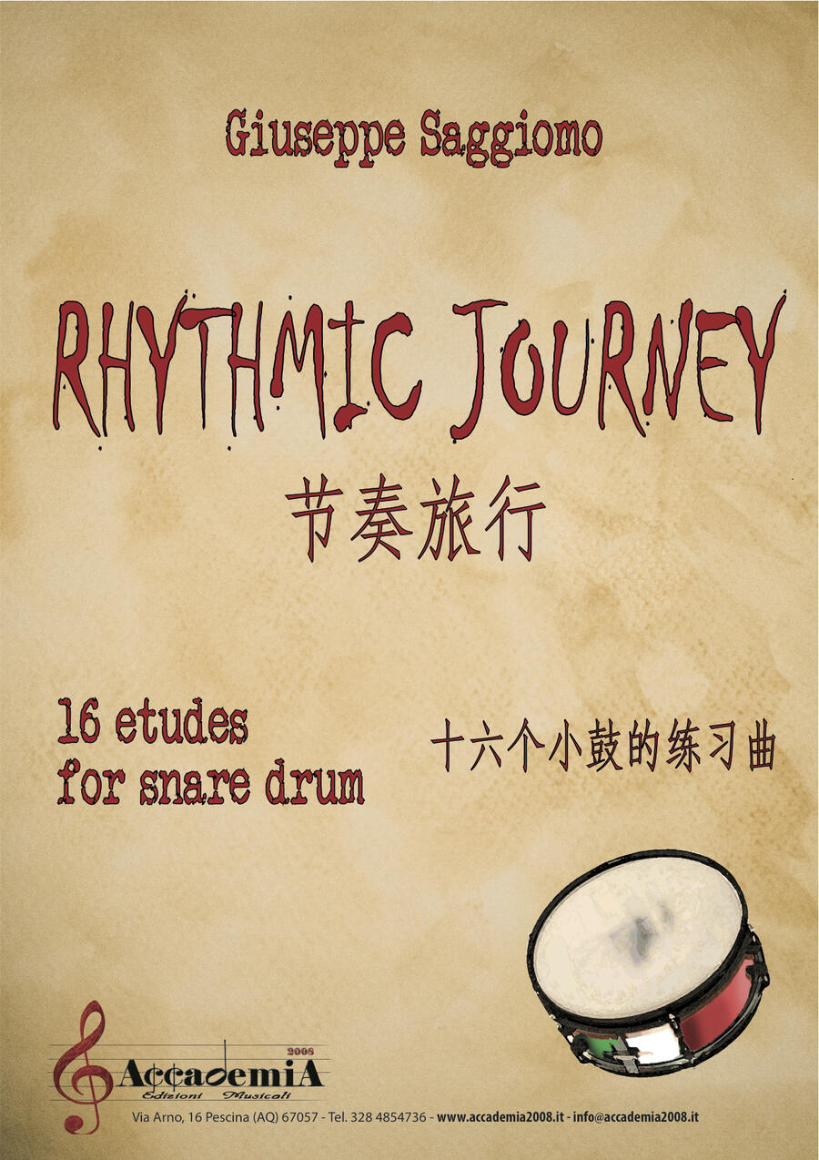 RHYTHMIC JOURNEY (Metodo per Snare Drum) - Giuseppe Saggiomo