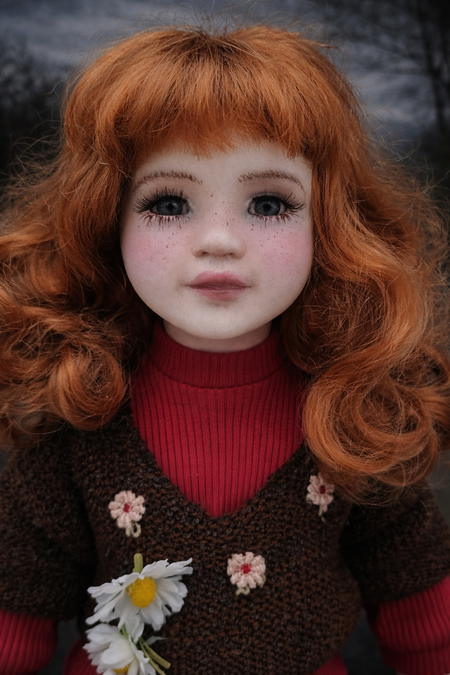 Josefina Bambola in porcellana fatta a mano 