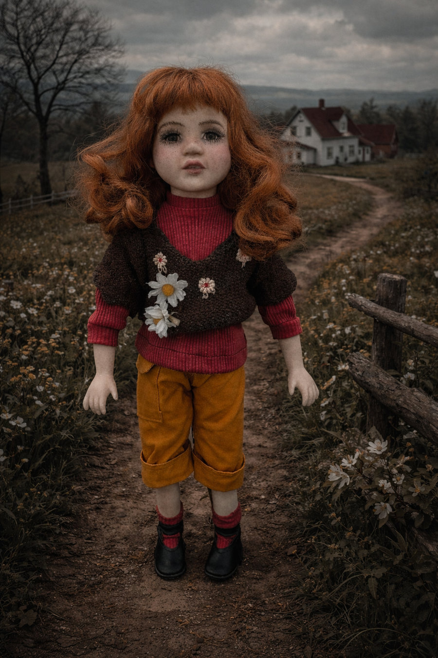 Josefina Bambola in porcellana fatta a mano 