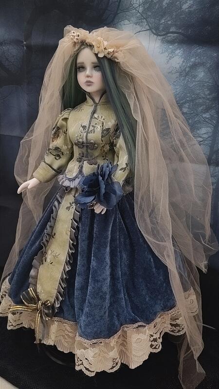 Claire Fantasma Bambola in porcellana fatta a mano 