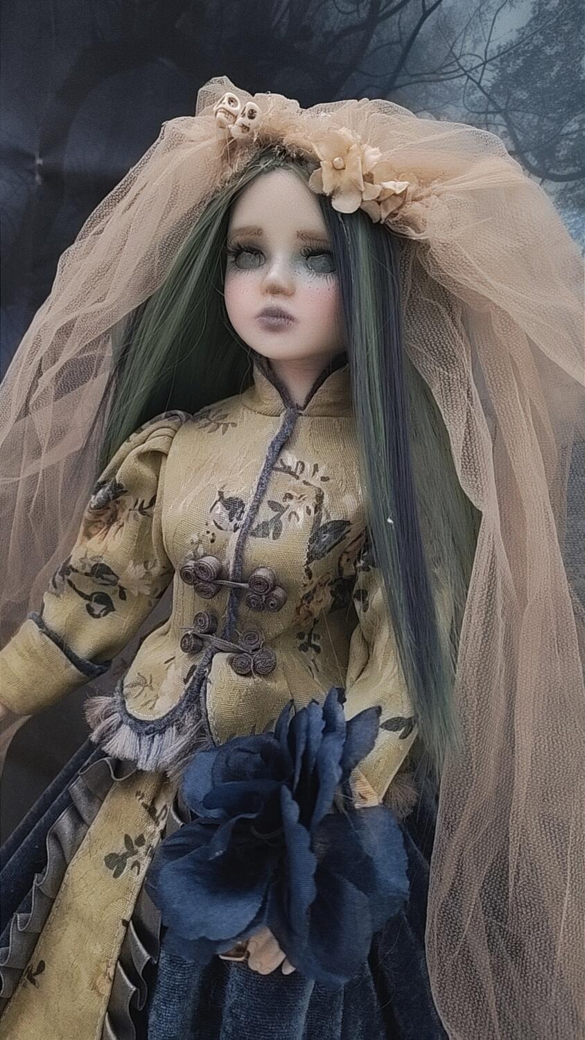 Claire Fantasma Bambola in porcellana fatta a mano 