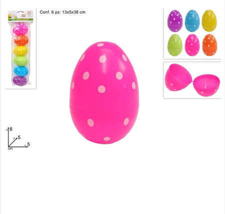 UOVA CON POIS CONFEZIONE DA 6 PEZZI 
   [Expo da 12 conf.da 6 pezzi]