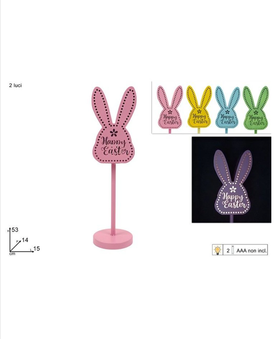 LAMPADA CONIGLIO DA 53 cm